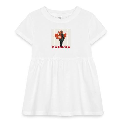 Canada: Proud Canadian Woman - Infant Baby Rib Dress