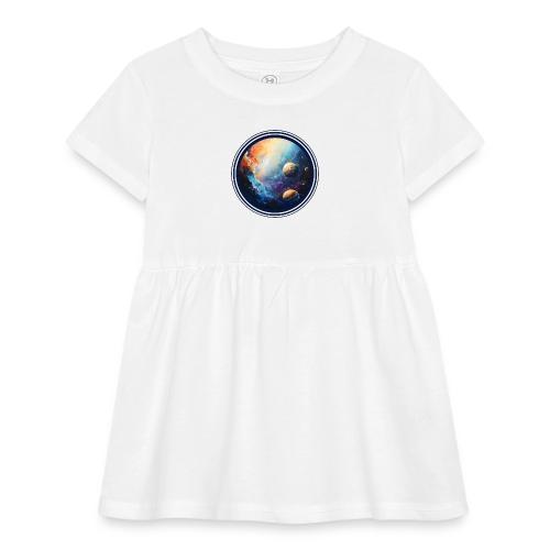 Nebula of Planets - Infant Baby Rib Dress