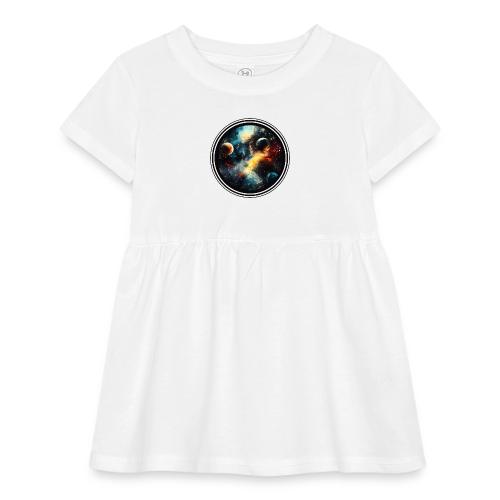 Painted Cosmos of Planets - Infant Baby Rib Dress