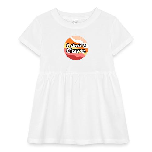 I Don’t Care Vibes - Infant Baby Rib Dress