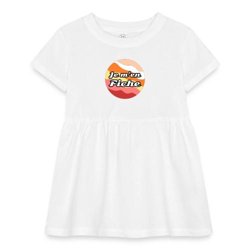 I don't care - Infant Baby Rib Dress