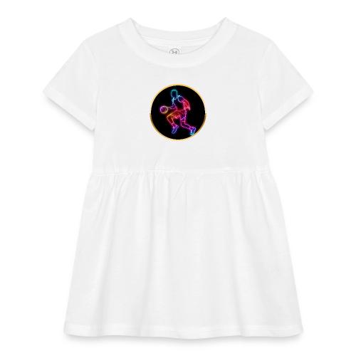 Basketball: Neon Dribble Pulse - Infant Baby Rib Dress