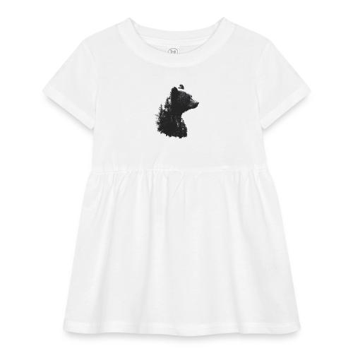 Forest Within the Bear - Infant Baby Rib Dress