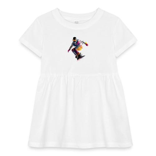 Snowboarding: Frozen Palette - Infant Baby Rib Dress