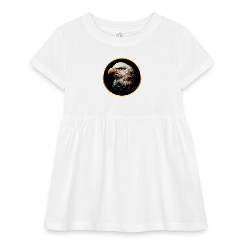America: Golden Freedom Crest - Infant Baby Rib Dress