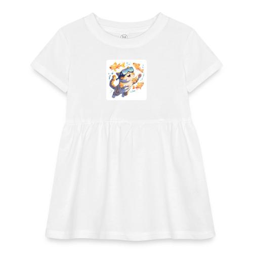 Cat: Neon Paws Adventure - Infant Baby Rib Dress