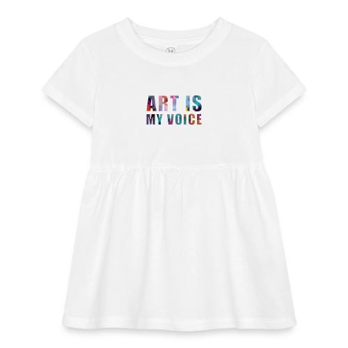 Art Is My Voice - Infant Baby Rib Dress