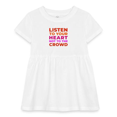 Heart Over Hype - Infant Baby Rib Dress