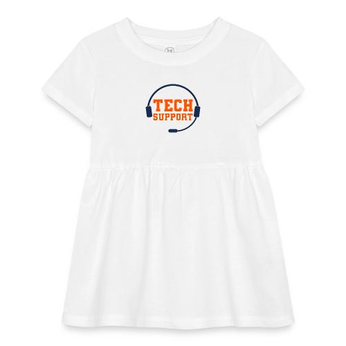 Tech Support Mode On - Infant Baby Rib Dress