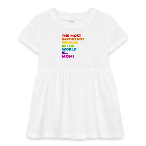 Mom: The Most Important Woman in the World - Infant Baby Rib Dress