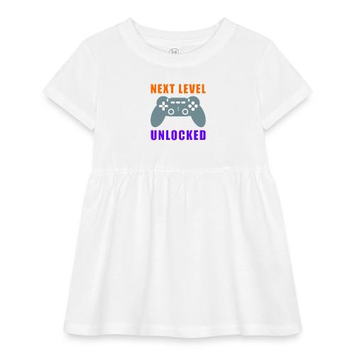 Next Level Unlocked Gamer Design - Infant Baby Rib Dress