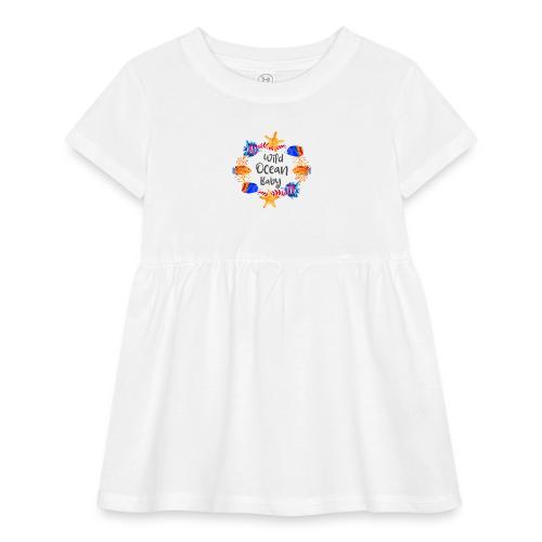 Wild ocean baby - Infant Baby Rib Dress
