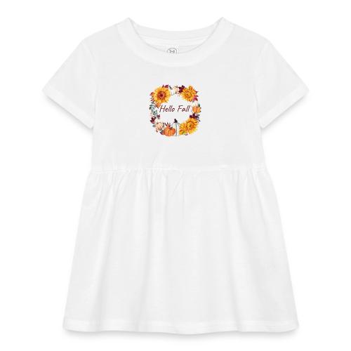 Hello Fall - Infant Baby Rib Dress