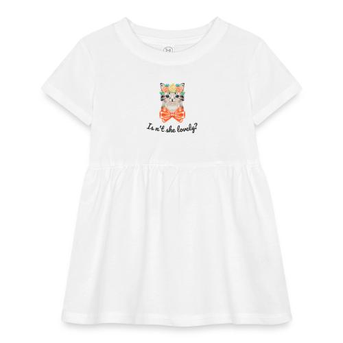 Cute cat - Infant Baby Rib Dress