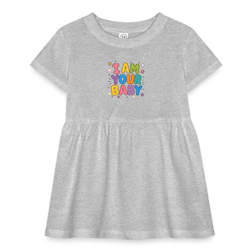 I Am Your Baby - Infant Baby Rib Dress