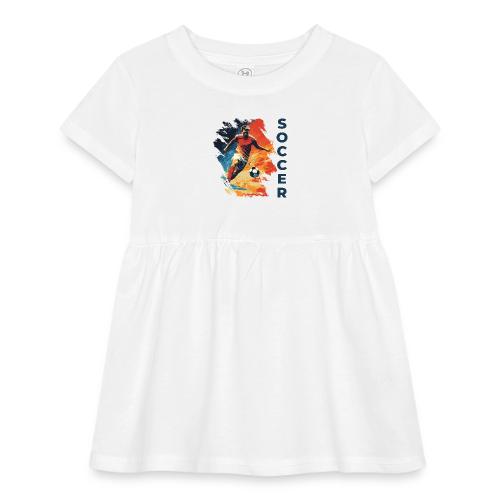 Soccer Action Pulse - Infant Baby Rib Dress