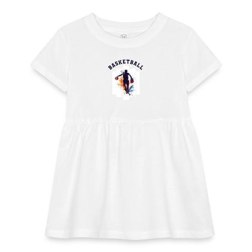 Basketball Never Stops - Infant Baby Rib Dress