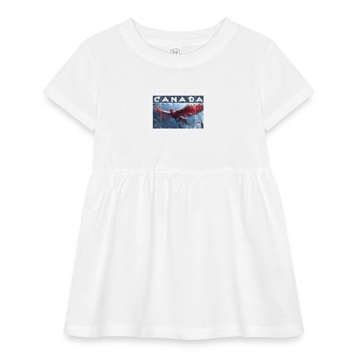 Canada Rising - Infant Baby Rib Dress