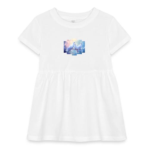 Symbols of Peace and Serenity - Infant Baby Rib Dress
