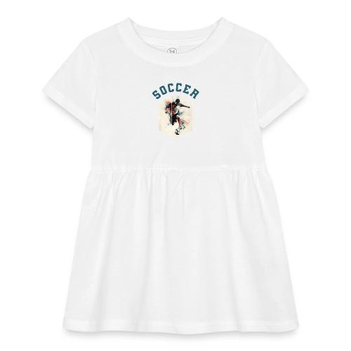 Soccer Vibes - Infant Baby Rib Dress
