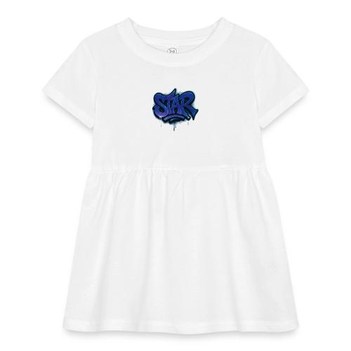 Cosmic STAR Graffiti Tag Tee - Infant Baby Rib Dress