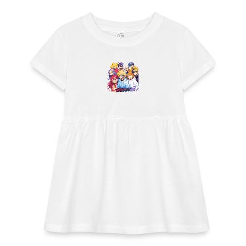 Thrill Rush Anime Squad Streetwear - Infant Baby Rib Dress