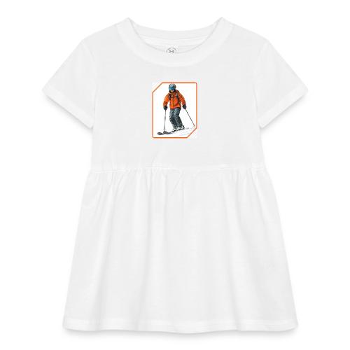 Skiing Thrill Ride - Infant Baby Rib Dress