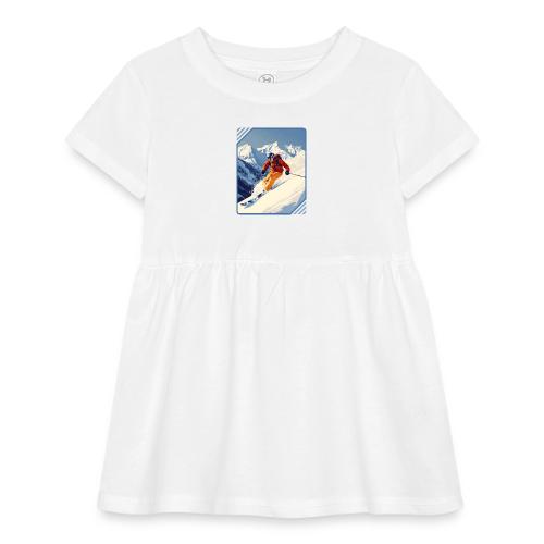 Mountain Skiing Vibes - Infant Baby Rib Dress
