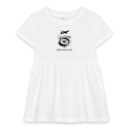 Wanderlust 2026 T-Shirt | Minimalist Travel Plane - Infant Baby Rib Dress