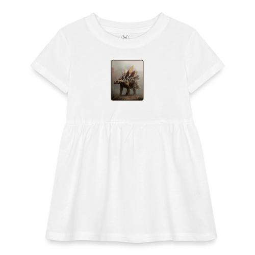 Stegosaurus Misty Forest Design - Infant Baby Rib Dress