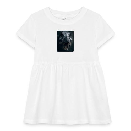 T Rex Cinematic Close-Up Design - Infant Baby Rib Dress