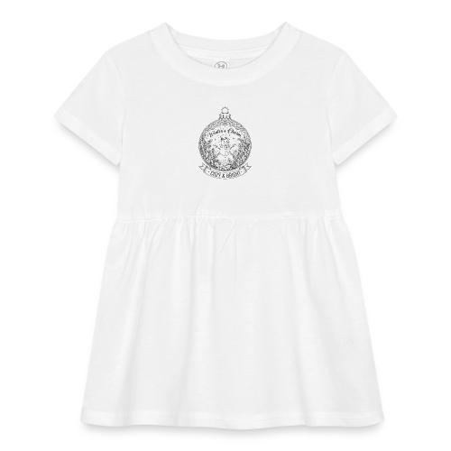 Festive Snowman T-Shirt - Infant Baby Rib Dress