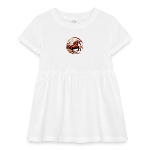 Year of the Horse T Shirt, Lunar New Year Gift - Infant Baby Rib Dress