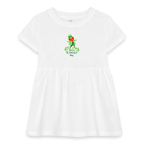 Happy St. Patrik's day. - Infant Baby Rib Dress