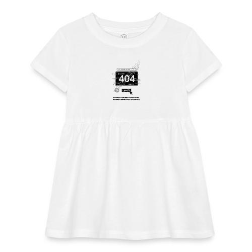 Adulting Motivation: Error 404 T-Shirt - Infant Baby Rib Dress