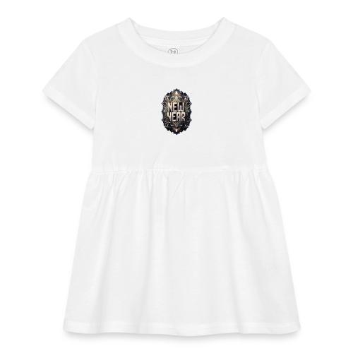 Evergreen New Year T-Shirt - Infant Baby Rib Dress