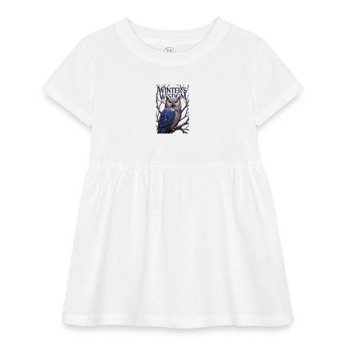 Crystalized Forest Owl T-Shirt - Infant Baby Rib Dress