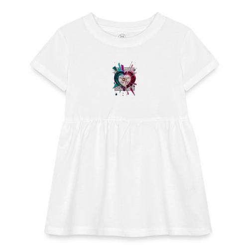 Sealed with a Kiss-Off T-Shirt - Infant Baby Rib Dress