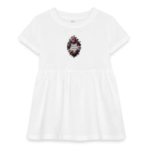 Eternal Bloom Timeless Love Entwined Hearts T-Shir - Infant Baby Rib Dress