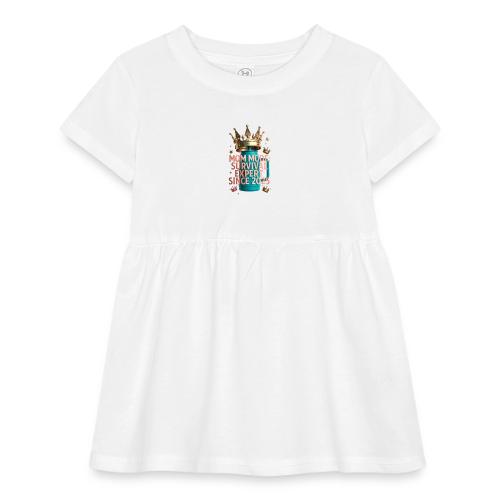 Mom Mode Survival Expert Tee - Infant Baby Rib Dress