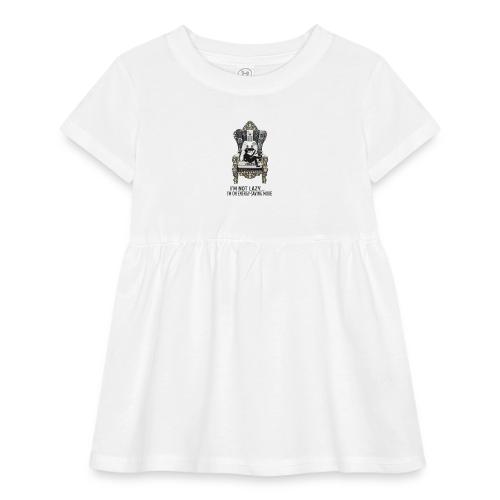 Remote Throne Procrastinator T Shirt, Dad Gift - Infant Baby Rib Dress