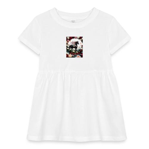 Year of the Horse Harmony T Shirt, Lunar New Year - Infant Baby Rib Dress