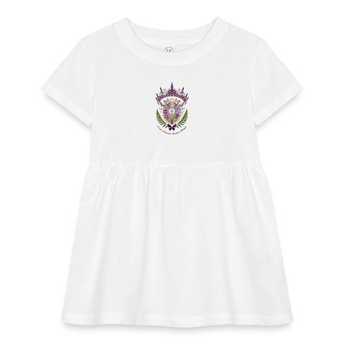 Spring Meadow Crown Tee, Cottagecore Renewal Gift - Infant Baby Rib Dress