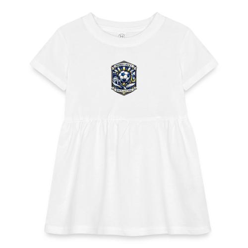 Madrid White Legacy T Shirt, Madrid Fan Gift - Infant Baby Rib Dress