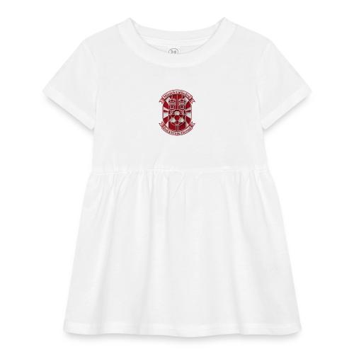 Munich Cathedral T Shirt, German Football Fan Gift - Infant Baby Rib Dress