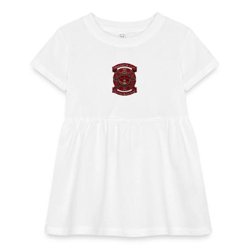 Manchester Is Red T Shirt, Soccer City Pride Gift - Infant Baby Rib Dress