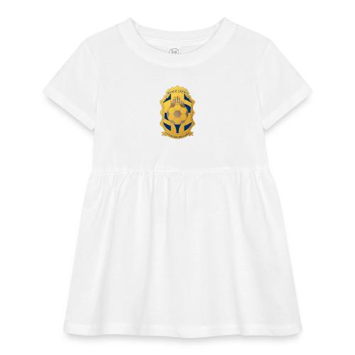 Riyadh Crown T Shirt, Modern Desert Pride Gift - Infant Baby Rib Dress
