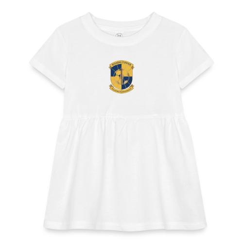 Riyadh Tower Premium T Shirt, Football Pride Gift - Infant Baby Rib Dress