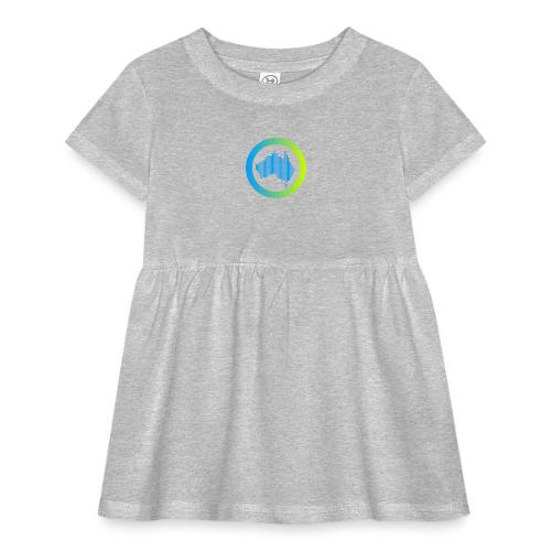 Gradient Symbol Only - Infant Baby Rib Dress