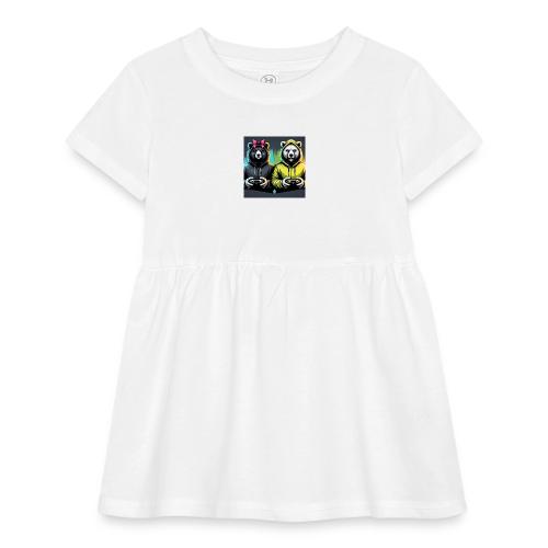 Gamer Bears - Infant Baby Rib Dress